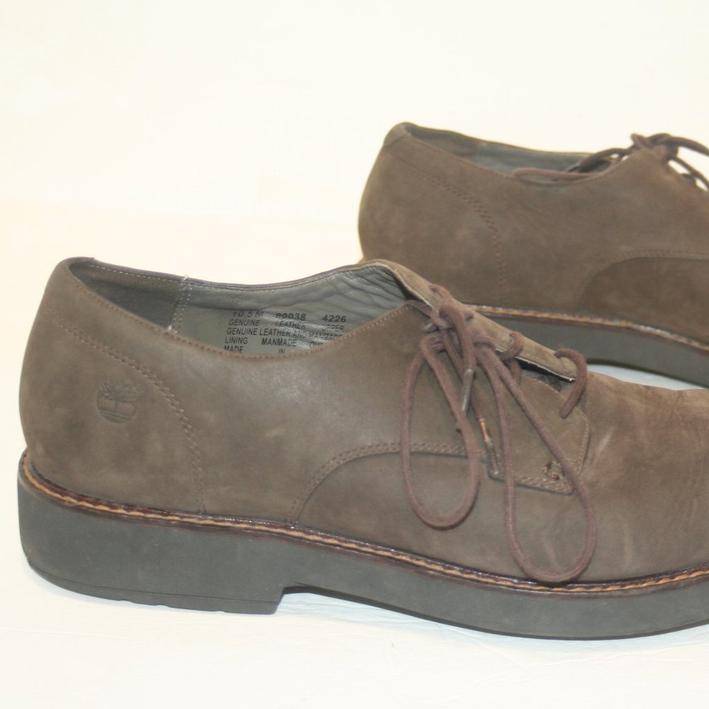 Timberland Taupe Suede Leather Waterproof Shoes. Mens 10.5 M